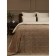 Texrepublic blanket, size 150x200 cm, brown color