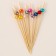 Skewers for Canapes "Pearl" set 24 pcs., Mix color