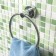 Holder for towels, ring, 17.5x18 cm, chrome