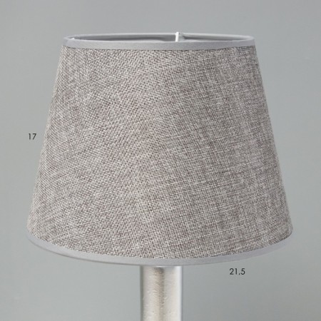 Leon's table lamp E14 40W gray-silver 23x23x41 cm-2