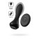 Inflatable anal vibrovaloga Popo pleasure Phoenix, 13.5 cm, silicone, black color