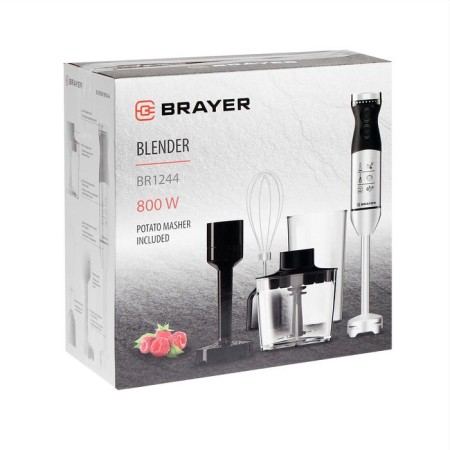 Breyer BR1244 Bleader, Immersh, 800 W, 2 speed speeds, silver-3