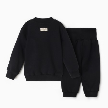 Kit for children (jumper, trousers) minku color black, height 86-92cm-8