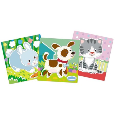 Art. Stencils. Pets. 3 plastic bases-2