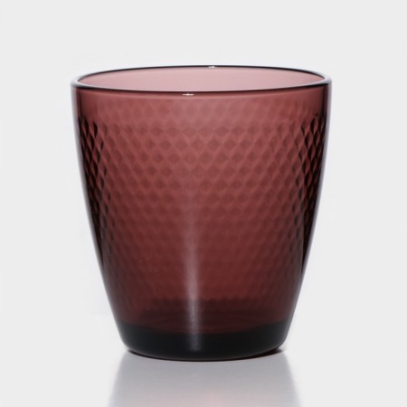 Low glass glass "Concept Yidil", 250 ml, lilac color