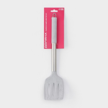 Shock with slots “Shanti”, 34.5 cm, gray color.-5