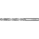 Zubrov metal drill, steel P6M5, cylindrical shank, 6.3 x 101 mm, class in
