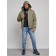 Sports male winter, size 58, khaki color