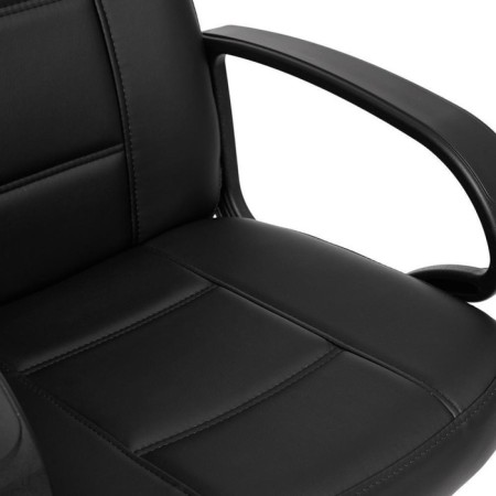 Armchair CH747 Eco-leather, black 36-6-7