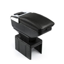 Substarmers are universal with an ashtray and a stand in a cup holder, black,