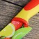 A kitchen -kitchen knife with an anti -wound coating of the “fruit” shares, a blade 20 cm