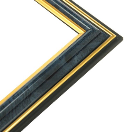 Frame for paintings (mirrors) 21 x 30 x 2.0 cm, plastic, calligrata PLV, turquoise-2