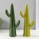 Souvenir Ceramics "Cactus Cereus" MIX 6.3x12.5x27 cm