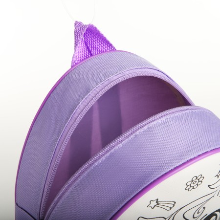 Children's backpack "Magic Unicorn", 23*20.5 cm, lightning department-7