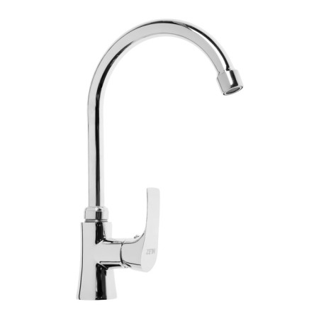 Kitchen mixer Zein Z2483, cartridge ceramics 35 mm, high spout, chrome-3