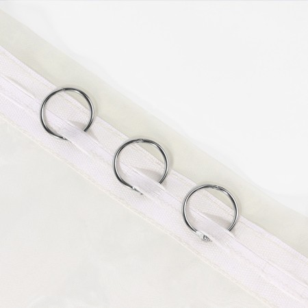 Ring for the cornice, connective, d = 20/24 mm, 10 pcs, silver color-2