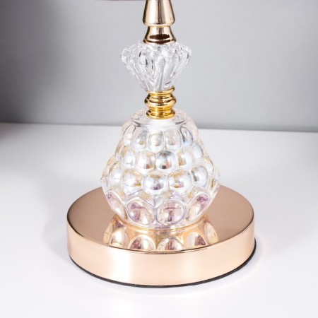 Justine table lamp 1x60W E27 gold 21x21x35 cm Risalux-3