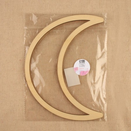 The basis for the Macrame "Crescent", 20 × 15 × 0.4 cm-2