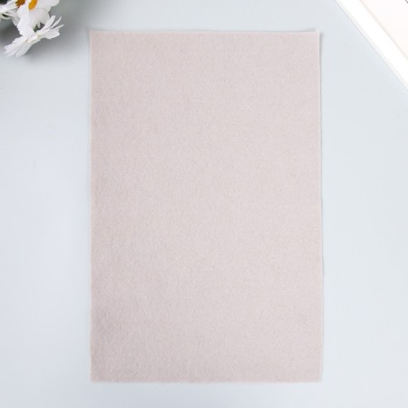 A set of felt 20x30 cm, soft, 1.4 mm, 10 sheets, gray-2