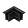 Connector l novotech. Flum, 52.5x129x129 mm, black color