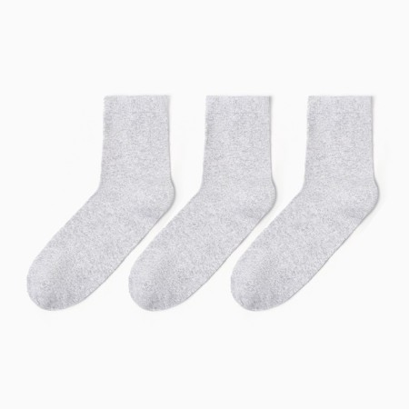 A set of male socks (3 pairs), gray color, rr 25
