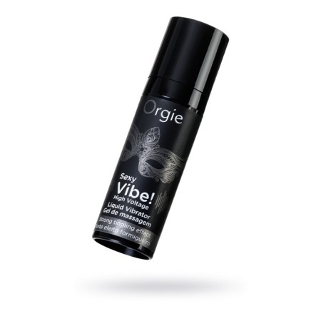 Orgie Sexy Vibe High Voltage massage gel, with increased vibration effect, 15 ml