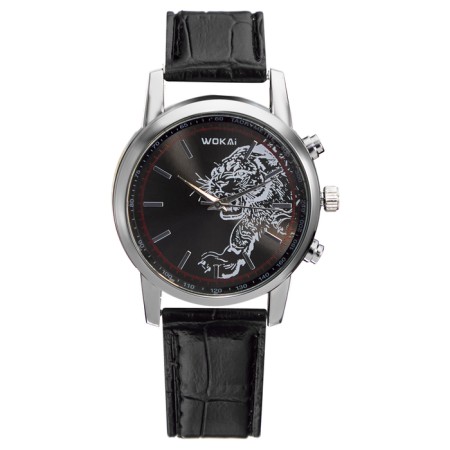 Men's watches "Tiger", D-4.2 cm, silver-2