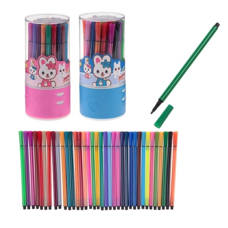 Fleeters, 36 colors, in a plastic tube, a ventilated cap, mix