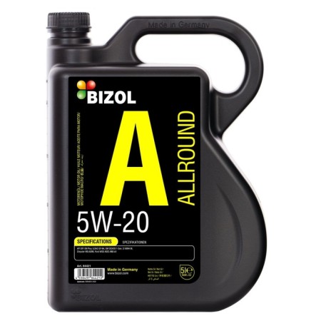 Motor oil Bizol Allround 5W-20, NS-Synthetic, 5 liters