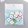 Acrylic beads "Flowers" MIX 0.4x2.3x2.3 cm