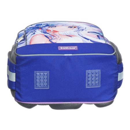 School backpack Erich Krause ergoline 15l, 39 x 28 x 14 cm, ergonomic back, Kawaii Whale 60093-6