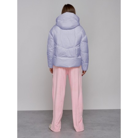 Winter jacket, size 48, purple color-3