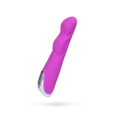 Вибратор Toyfa Dolce Leo, силикон, цвет розовый, 16,5 см
