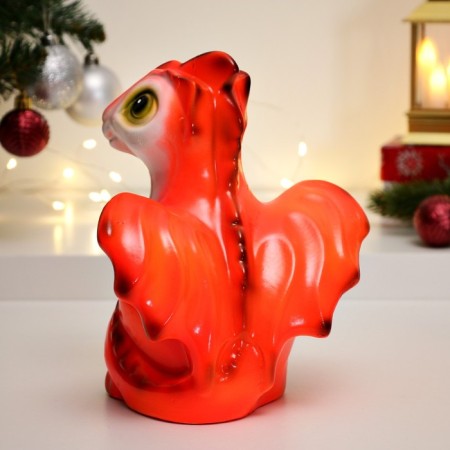 Piggy bank "Dragon" Orange, 22cm-2