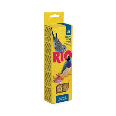 Rio sticks for wavy parrots and exotes with honey, 2 x 40 g