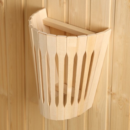 Lampshade from linden, wall -mounted-1