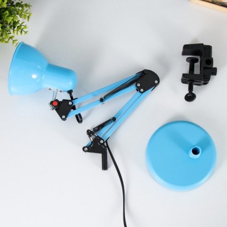 Table lamp "Unicum" E27 15W Blue 14.5x15x57 cm Risalux-6
