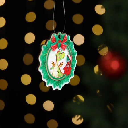 Christmas tree toy "Dragon with wings", tree-1