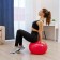 Fitball ONLYTOP, D = 45 cm, 500 g, massage, MIX colors