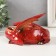 Souvenir Polystone Lac "Red Dragon Curlted with a Kolachik" 15x10.5x10 cm