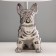 Table lamp "Puppy" E14 40W silver 22.526x41cm