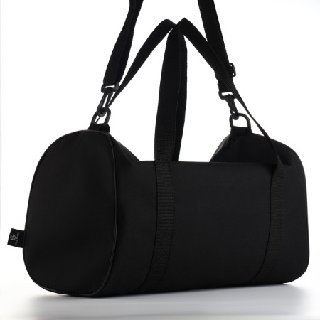 Female sports bag, textura, small size, black color-6