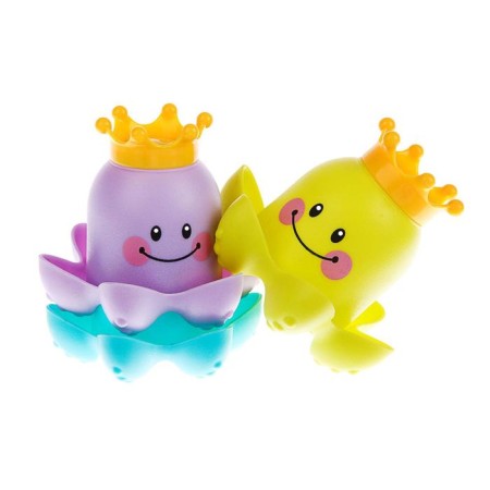 A set of toys for playing in the bath "Octopus - Pyramid", 3 pcs-1