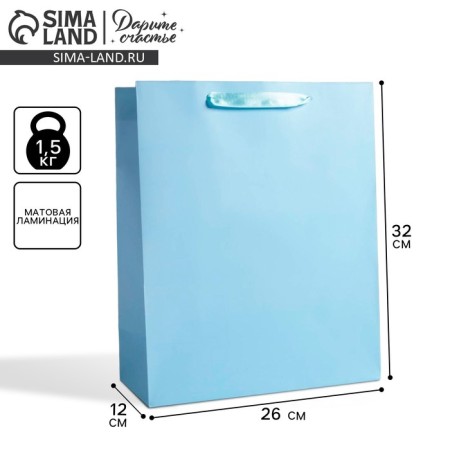 Gift package, packaging, “blue”, 26 x 32 x 12 cm