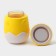 Water bottle in the silicone cover "Tsyplenok", 290 ml, yellow color