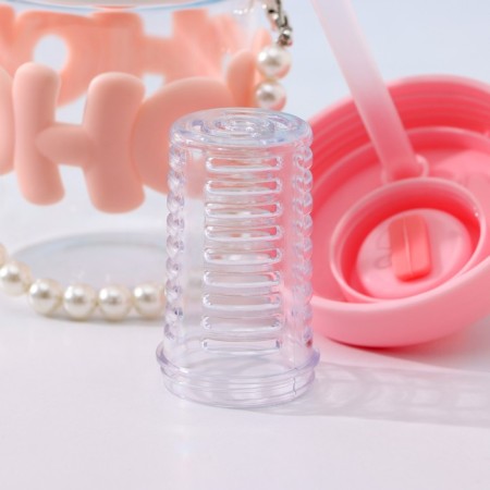 Water bottle "Beauty", 400 ml, 8 × 14.5 cm, pink color-7