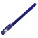 A set of gel pens 12 pieces SoftTouch, 0.5 mm, blue rod, dark blue matte case