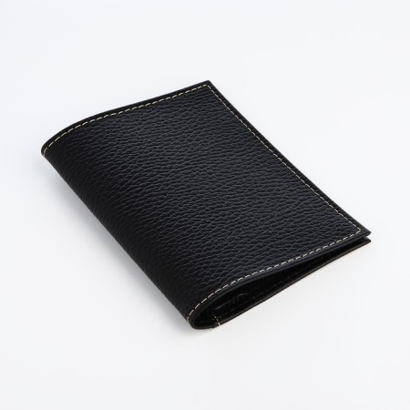 Cover for passport, black color-2