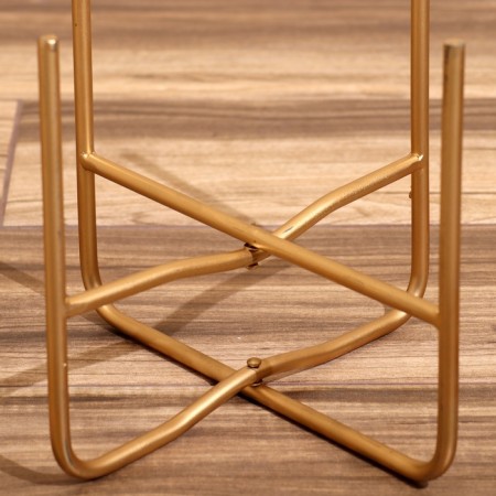 Kashpo on the stand "Hani" metal (set 2 pcs), diameter 30 and 25 cm-6