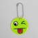 The reflective element "Smiley-language", bilateral, d = 5 cm, yellow color